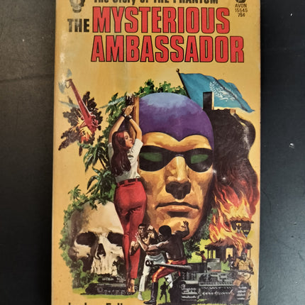 The Phantom Mysterious Ambassador Vintage Novel 1st Print Lee Falk