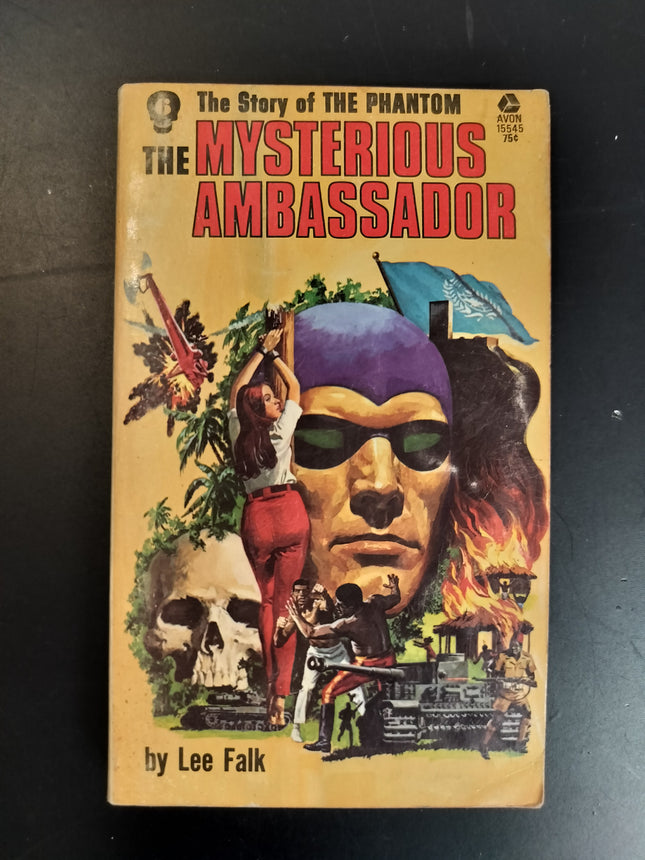 The Phantom Mysterious Ambassador Vintage Novel 1st Print Lee Falk