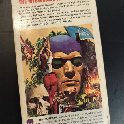 The Phantom Mysterious Ambassador Vintage Novel 1st Print Lee Falk