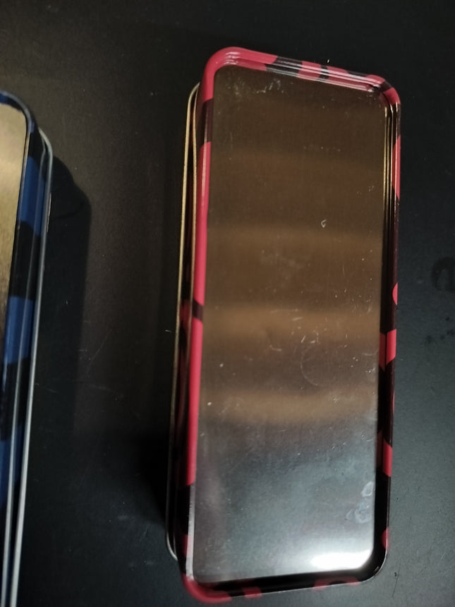 SpongeBob SquarePants and Squidward Empty Watch Tin Cases with Manuals