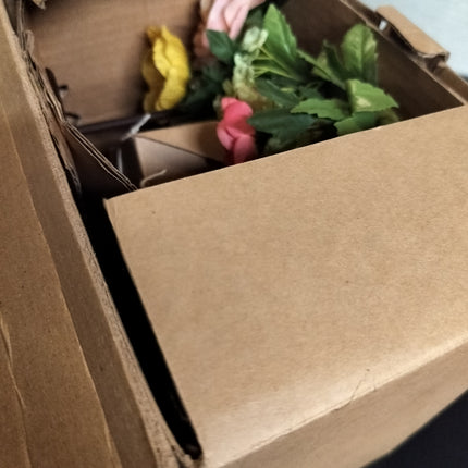 AVON Exclusive Lighted Floral Centerpiece New in Opened Box