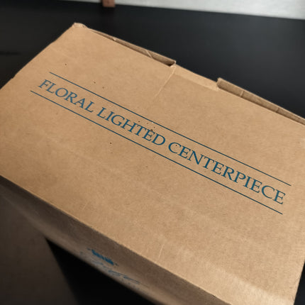 AVON Exclusive Lighted Floral Centerpiece New in Opened Box