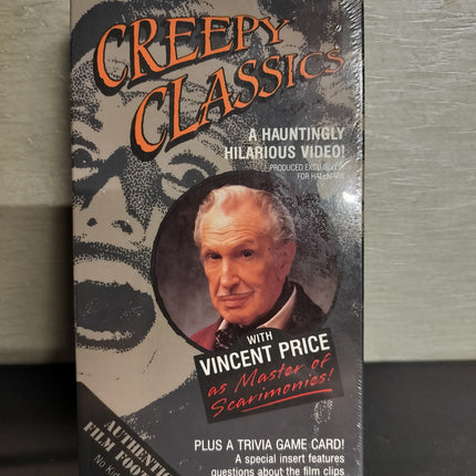 CREEPY CLASSICS VHS VINCENT PRICE