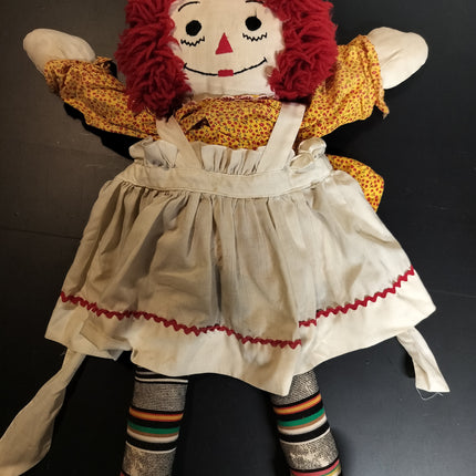 VINTAGE RAGGEDY ANN 24" DOLL