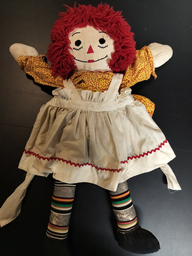 VINTAGE RAGGEDY ANN 24" DOLL