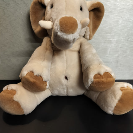 Vintage JCPENNEY Golden Bear 24" (if Standing) Elephant Plush Stuffed Animal Toy