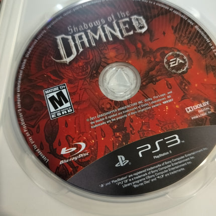 SHADOWS OF THE DAMNED Playstation 3 PS3