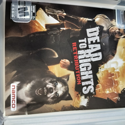 DEAD TO RIGHTS RETRIBUTION Playstation 3 PS3