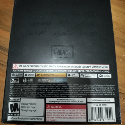 THE TEXAS CHAINSAW MASSACRE 50th ANNIVERSARY Playstation 5 PS5