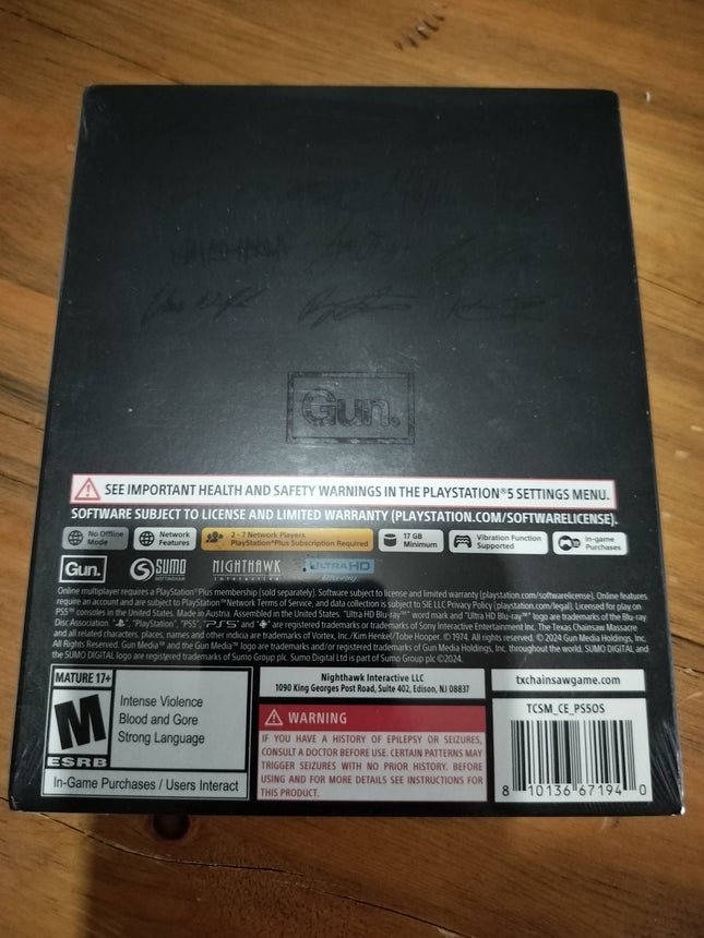 THE TEXAS CHAINSAW MASSACRE 50th ANNIVERSARY Playstation 5 PS5