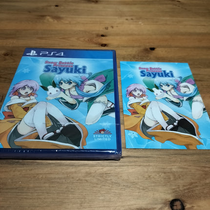 SNOW BATTLE PRINCESS SAYUKI Strictly Limited 827/1500 Playstation 4 PS4
