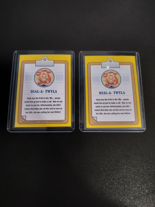 GARBAGE PAIL KIDS 35th Anniversary Purple Jelly Border Set