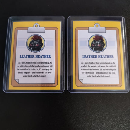 GARBAGE PAIL KIDS 35th Anniversary Purple Jelly Border Set