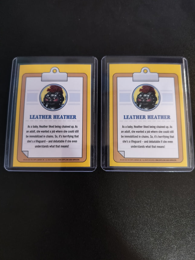 GARBAGE PAIL KIDS 35th Anniversary Purple Jelly Border Set