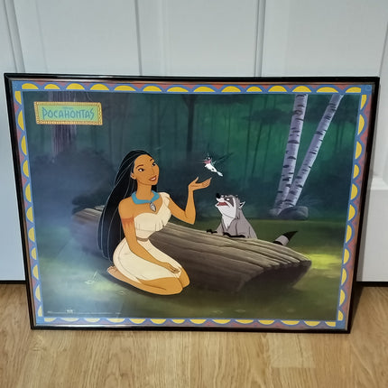 DISNEY POCAHONTAS FRAMED POSTER