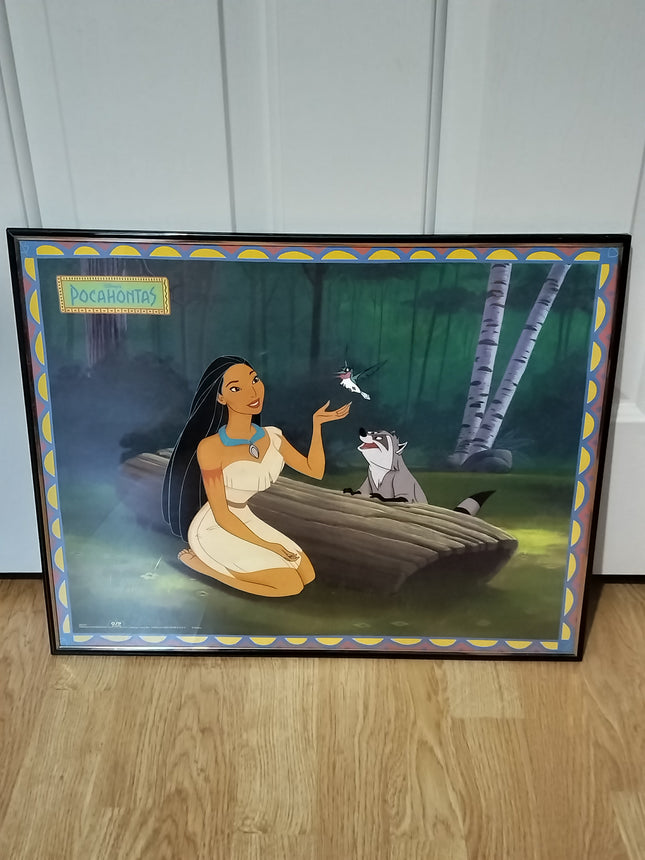 DISNEY POCAHONTAS FRAMED POSTER