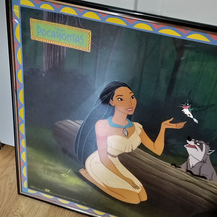 DISNEY POCAHONTAS FRAMED POSTER