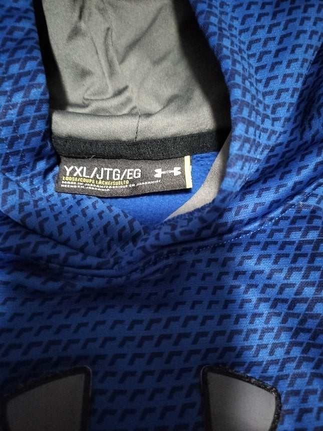 UNDER ARMOUR Blue and Gray Two Tone XL Hoodie