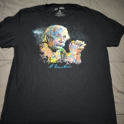 ALBERT EINSTEIN Graffiti Get Down Art XL Shirt