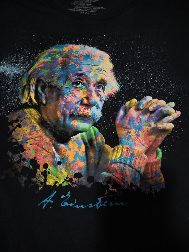 ALBERT EINSTEIN Graffiti Get Down Art XL Shirt