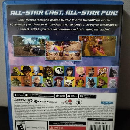 DREAMWORKS ALL-STAR KART RACING Playstation 5 PS5
