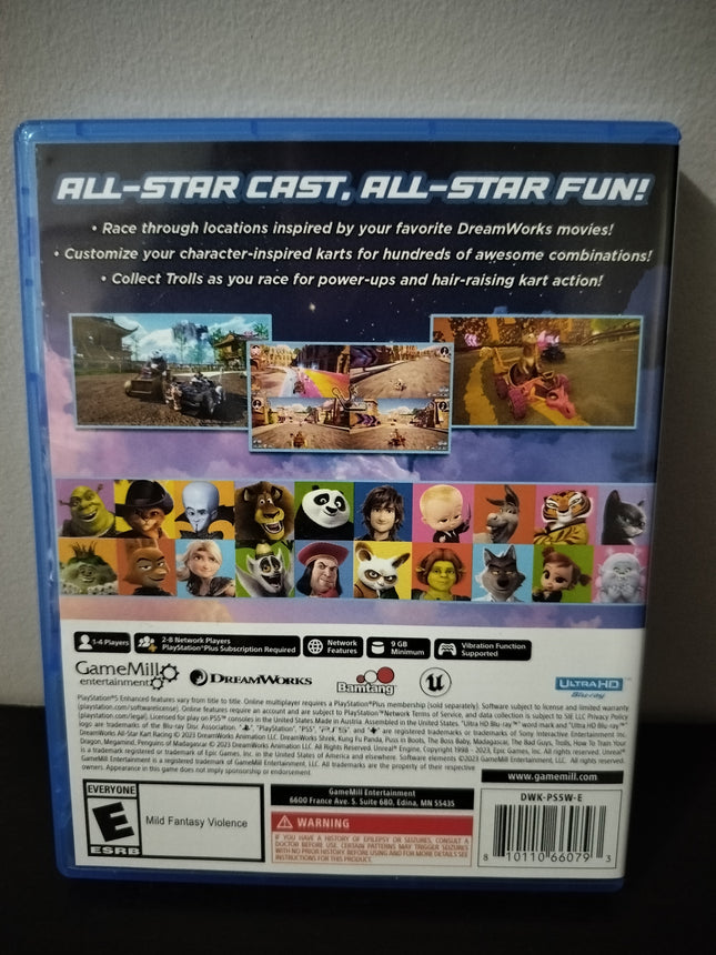 DREAMWORKS ALL-STAR KART RACING Playstation 5 PS5