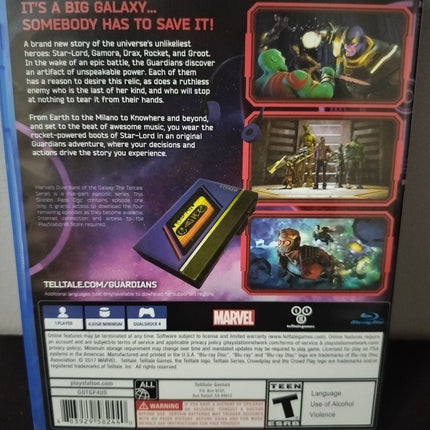 GUARDIANS OF THE GALAXY The Telltale Series Playstation 4 PS4