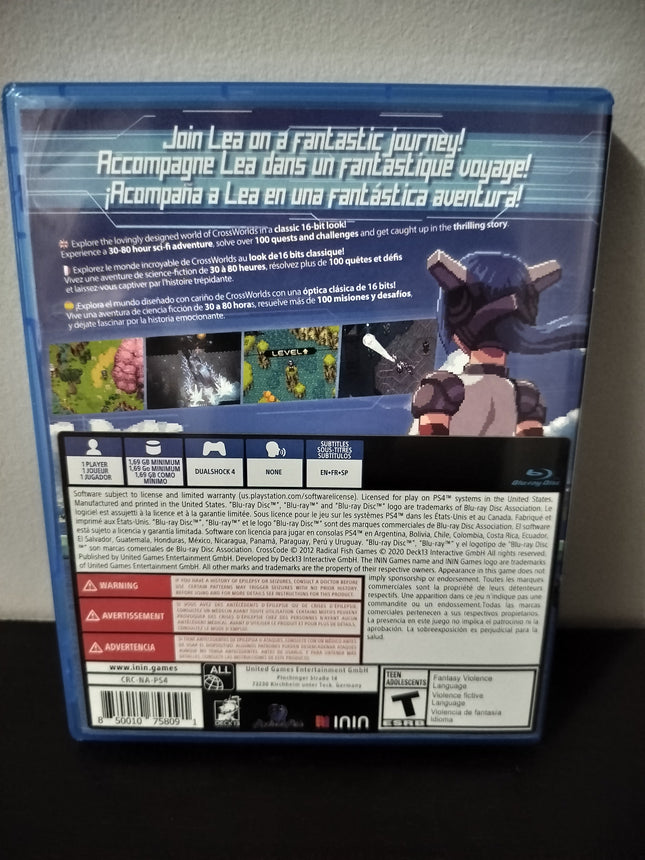 CROSSCODE Playstation 4 PS4