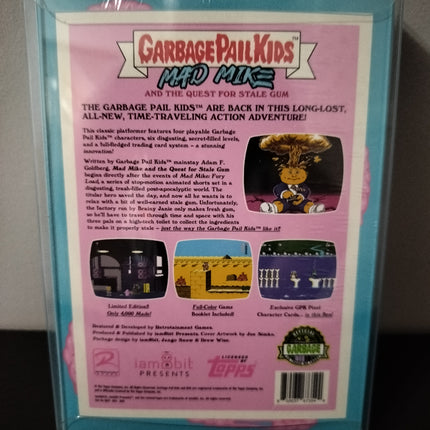 GARBAGE PAIL KIDS MAD MIKE AND THE QUEST FOR STALE GUM Nintendo Limited Edition