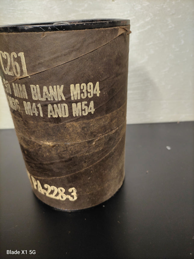 Vintage C261 Blank 90MM Empty Cartridge Canister US Army M36 M41 M54