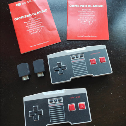 My Arcade Set of Two Wii Compatible Wireless Controllers