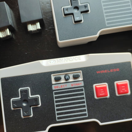 My Arcade Set of Two Wii Compatible Wireless Controllers