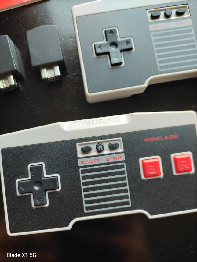 My Arcade Set of Two Wii Compatible Wireless Controllers