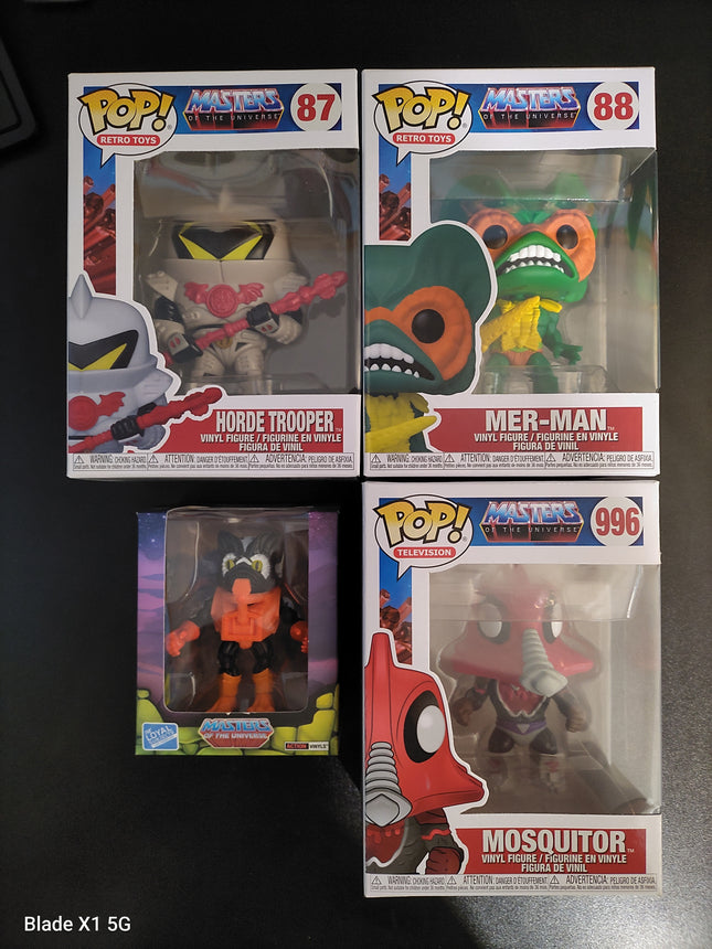 Masters of the Universe Funko POP! Culture Figures Lot