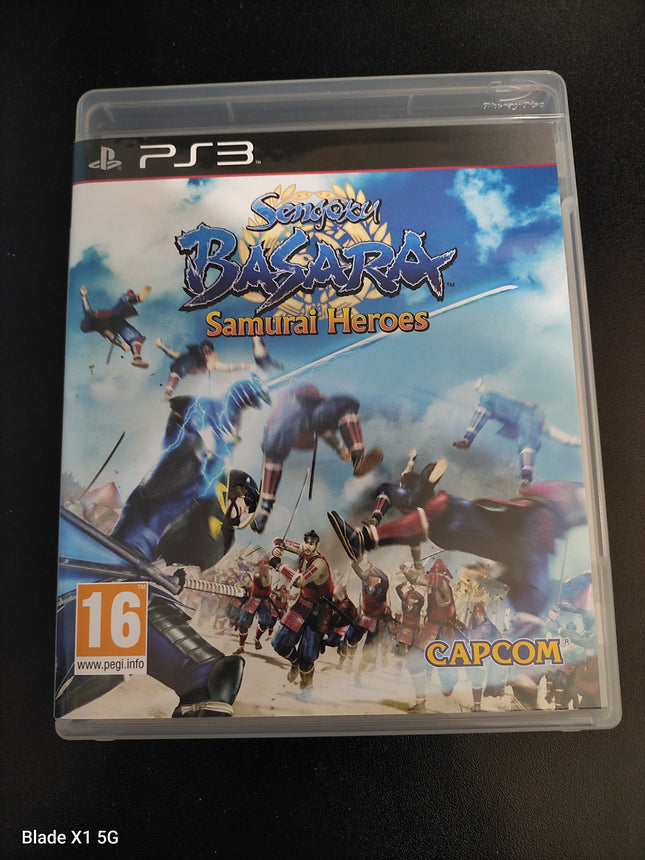 Sengoku Basara Samurai Heroes PS3 Playstation 3 Import Rare Cover