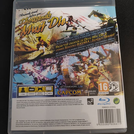 Sengoku Basara Samurai Heroes PS3 Playstation 3 Import Rare Cover