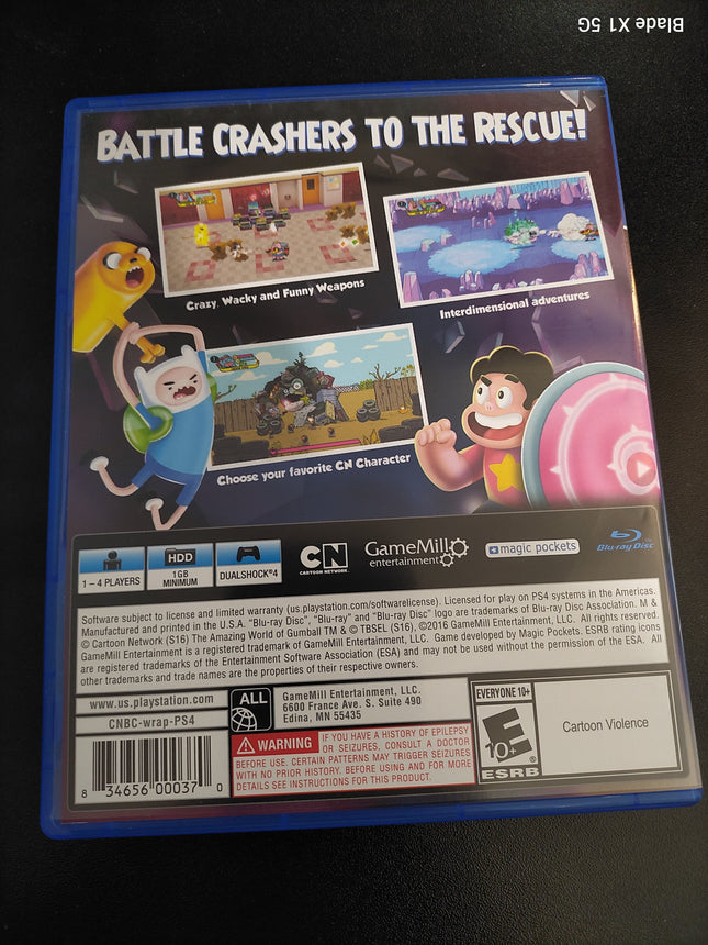 BATTLE CRASHERS Cartoon Network PS4