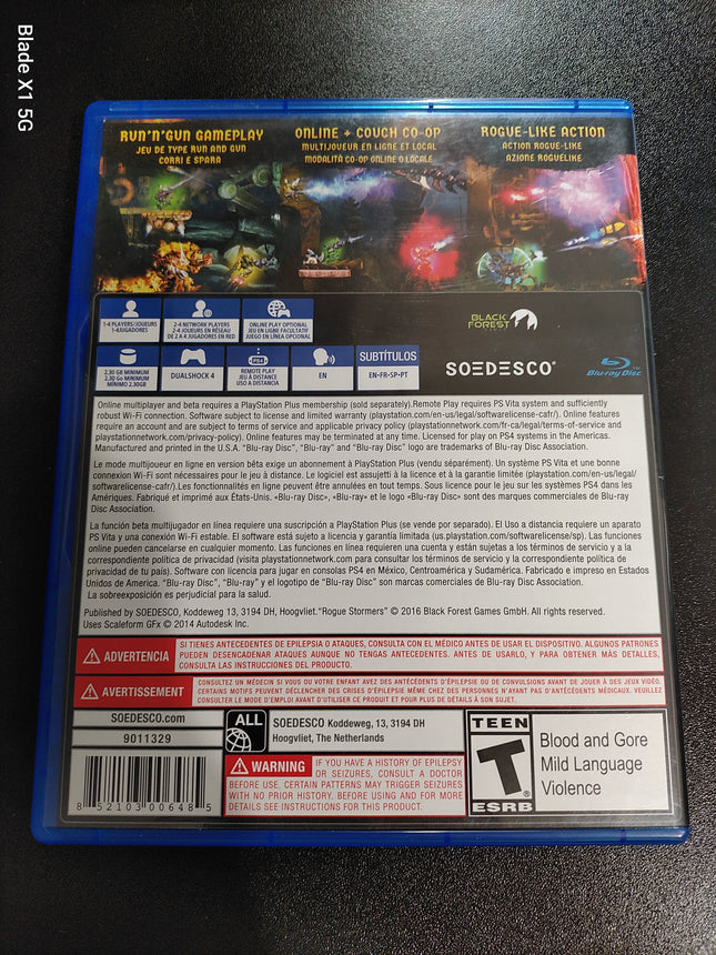 ROGUE STORMERS Playstation 4 PS4