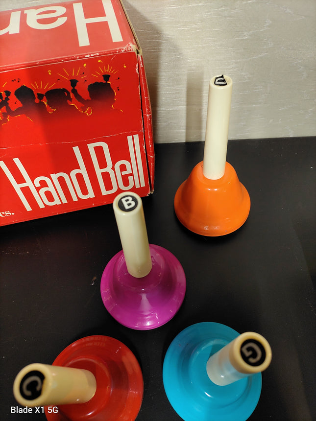 FMT HAND BELL SET 8 pcs Accurate Tone Made In Japan Original Box