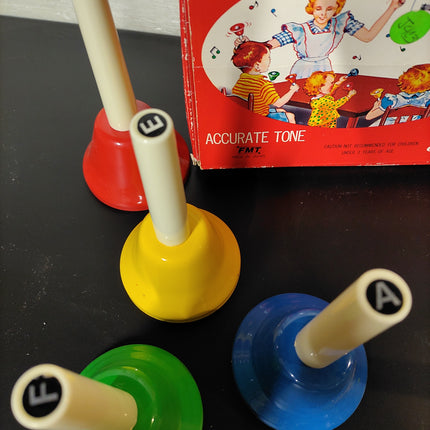 FMT HAND BELL SET 8 pcs Accurate Tone Made In Japan Original Box