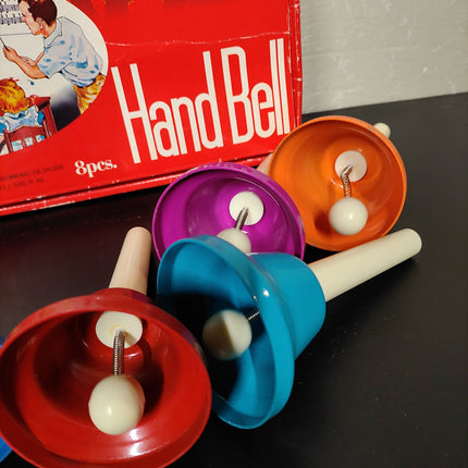 FMT HAND BELL SET 8 pcs Accurate Tone Made In Japan Original Box
