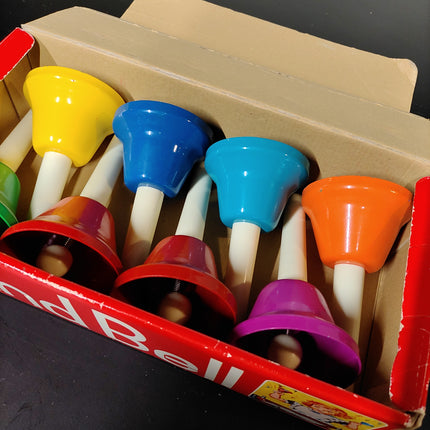 FMT HAND BELL SET 8 pcs Accurate Tone Made In Japan Original Box