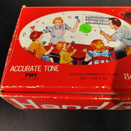 FMT HAND BELL SET 8 pcs Accurate Tone Made In Japan Original Box