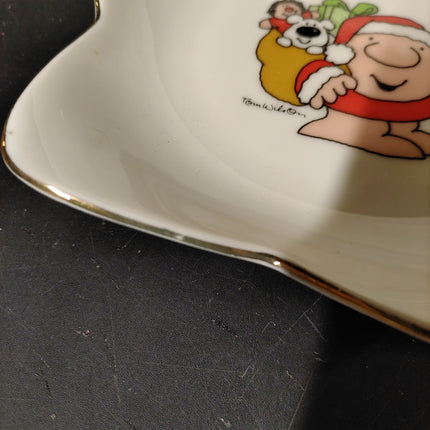 Vintage Ziggy by Tom Wilson Have a Goody! Christmas Dish