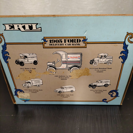 ERTL 1905 FORD DELIVERY CAR BANK True Value Die-Cast Metal