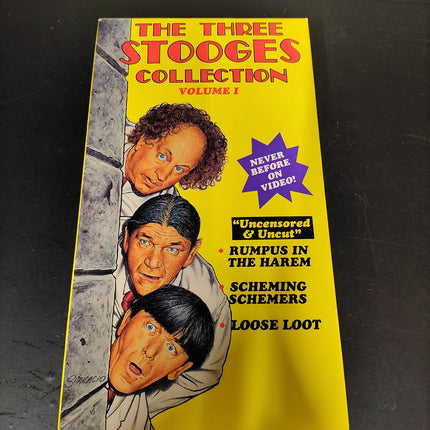THE THREE STOOGES COLLECTION Volume One VHS
