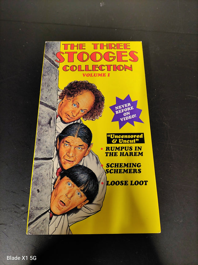 THE THREE STOOGES COLLECTION Volume One VHS
