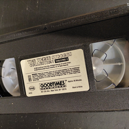 THE THREE STOOGES COLLECTION Volume One VHS