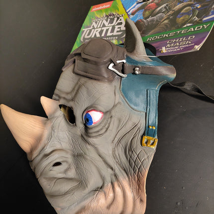 Teenage Mutant Ninja Turtles Rocksteady CHILD Mask TMNT Out of The Shadows 2016