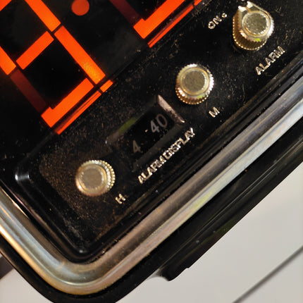 VINTAGE TAMURA ELECTRONICS LUMITIME CLOCK Model CC 11 Made in Japan NOT WORKING